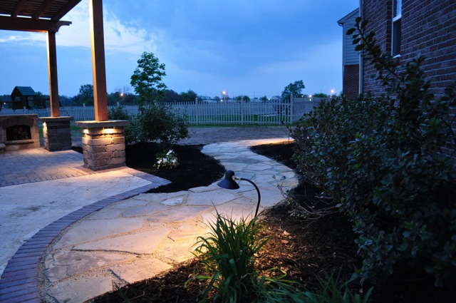 Natural Stone Walkway