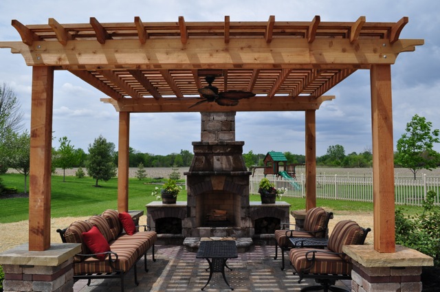 Custom Cedar Pergola 