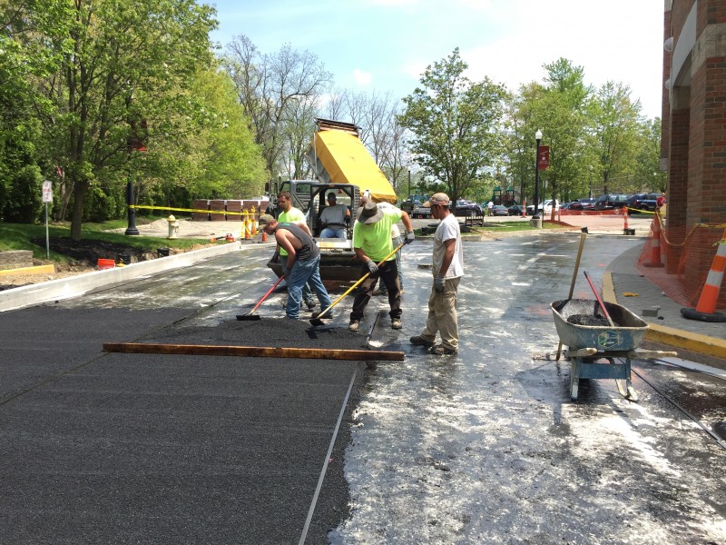 Pavers on Bituminous Setting Bed Westerville Ohio